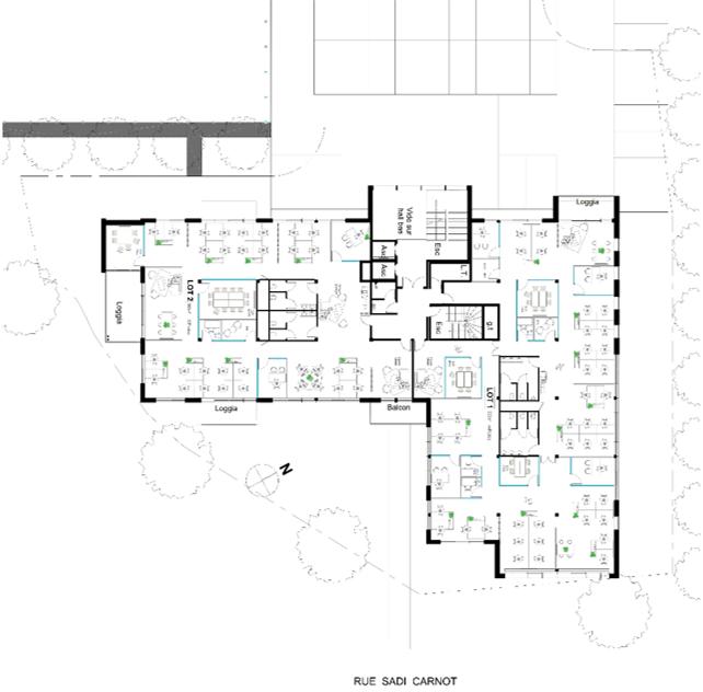 Bureau Ronchin 4302m² Location bureau Ronchin Nord OLBUR2427714 6